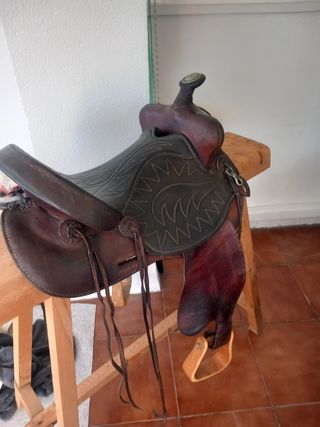 Silla de montar vaquera