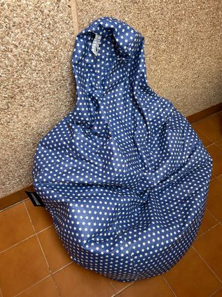 Puff azul Happers - como nuevo