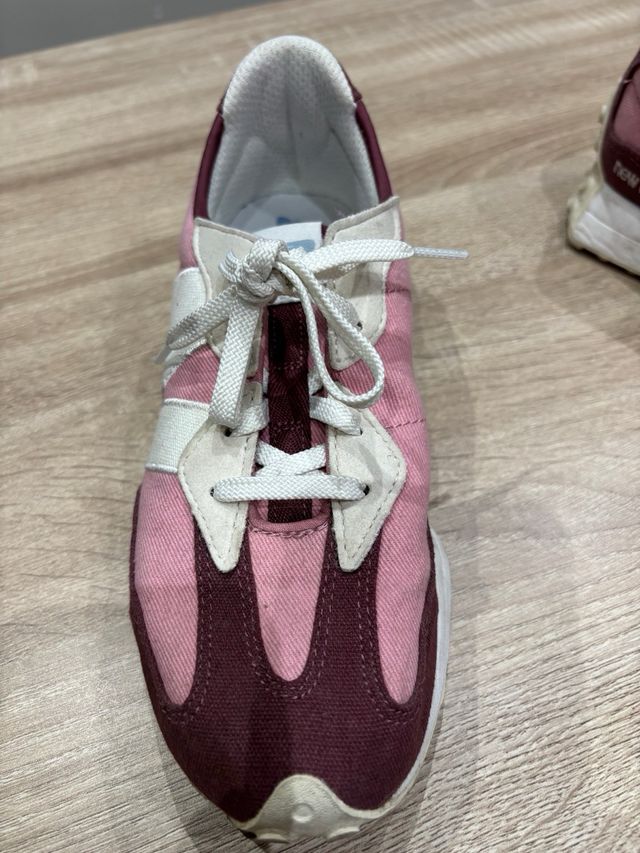 Zapatillas New Balance 373 - Rosa y Marrón