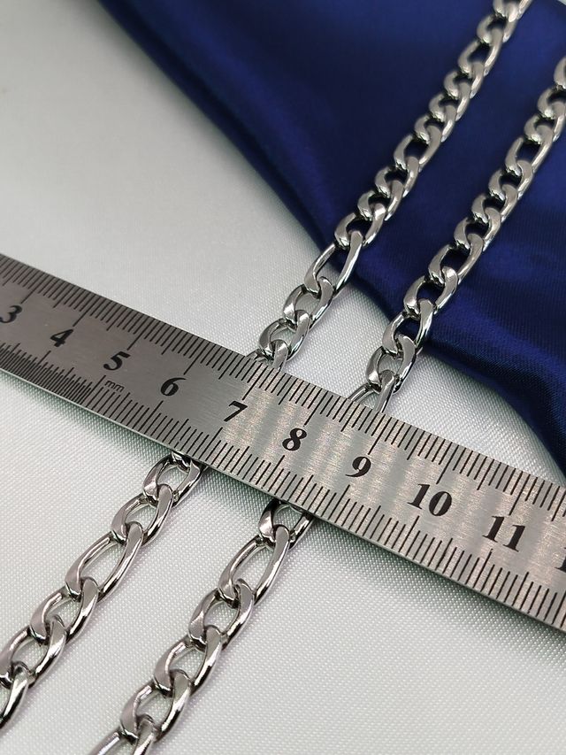 Cadena Figaro Acero Inoxidable