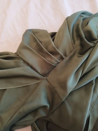 Vestido ceremonia - verde oliva