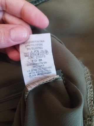 Vestido ceremonia - verde oliva