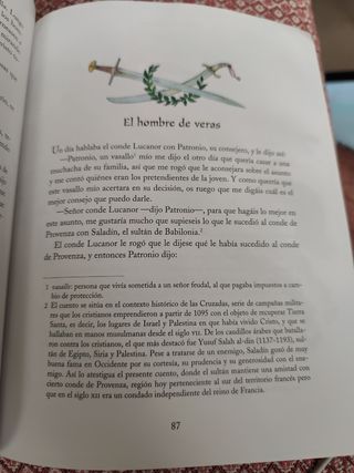 El conde Lucanor, ESO. Material auxiliar (Spani...