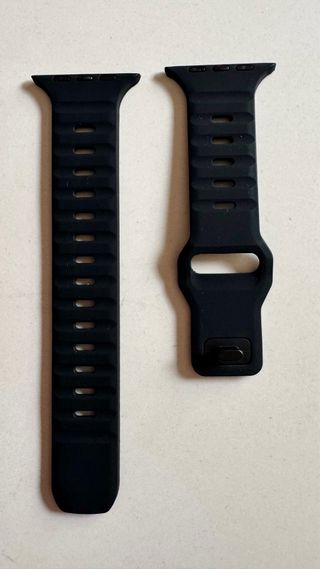 Correa silicona Apple Watch 42/44 - Negra y Verde