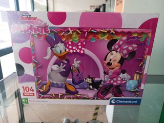Super Puzzle Minnie 104 peças Clementoni