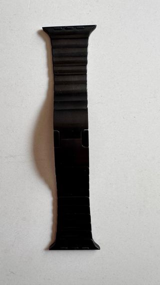 Correa acero negra Apple Watch 44mm