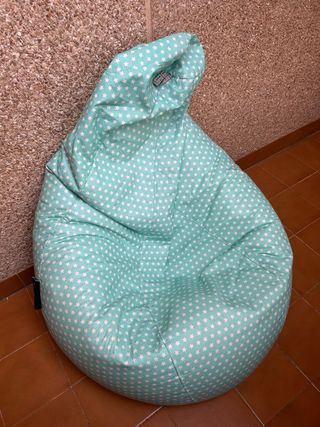Puff happers, celeste con estrellas