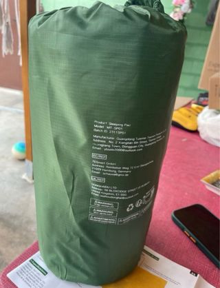 Colchón Camping inflable 195x66x12cm