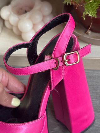 Plataforma rosa 15cm - Fiesta