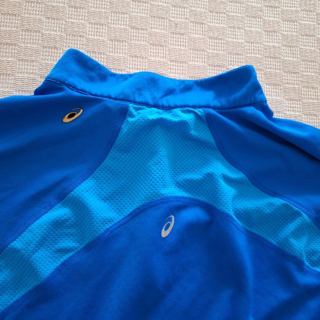 Camiseta Asics running azul M