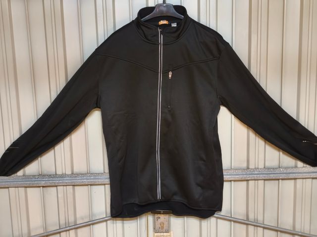 Chaqueta ciclismo negra