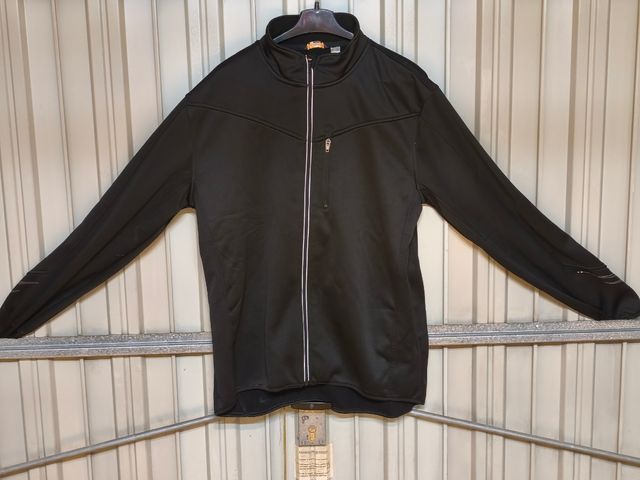 Chaqueta ciclismo negra