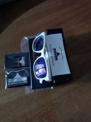 Gafas sol ShadeZ niños - blancas