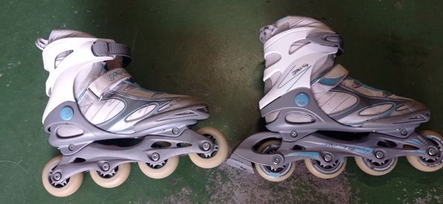 Patines en línea Powerslide + protecciones