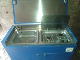 Mueble cocina camper vintage