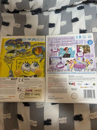 Wii: Bob Esponja & Princesas Disney