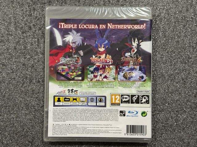Collezione Sealed Disgaea Triple Play per PS3