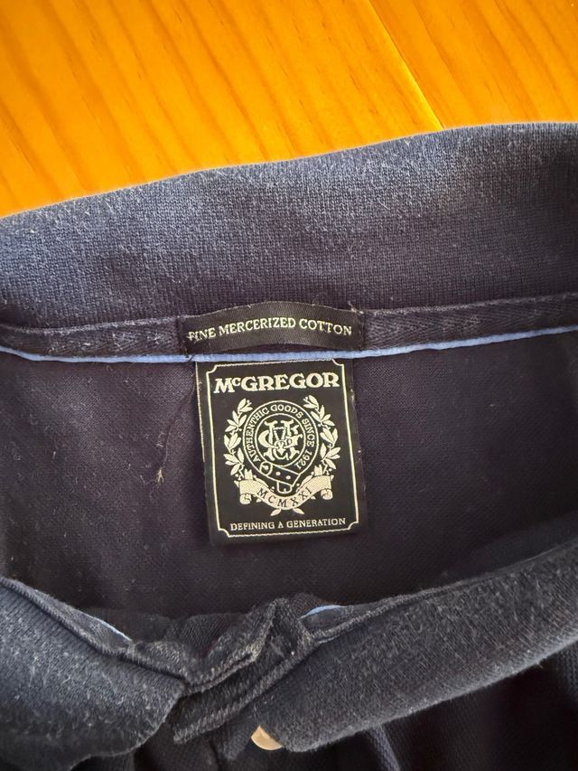 Polo McGregor XXL - Rojo & Azul