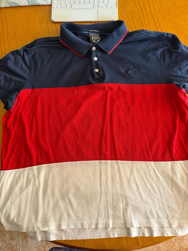 Polo McGregor XXL - Rojo & Azul