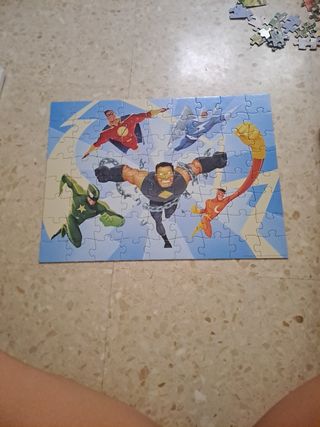 Puzzle Superhéroes Infantil 72  piezas