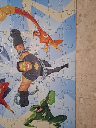 Puzzle Superhéroes Infantil 72  piezas