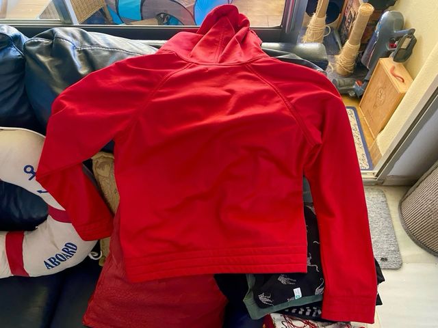 Chaqueta/Sudadera Roja ZARA M-L