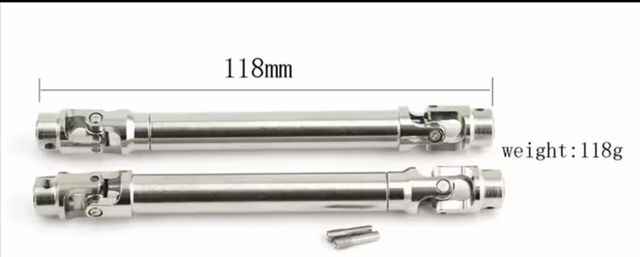 Eje metálico FMS FJ40 Mashigan