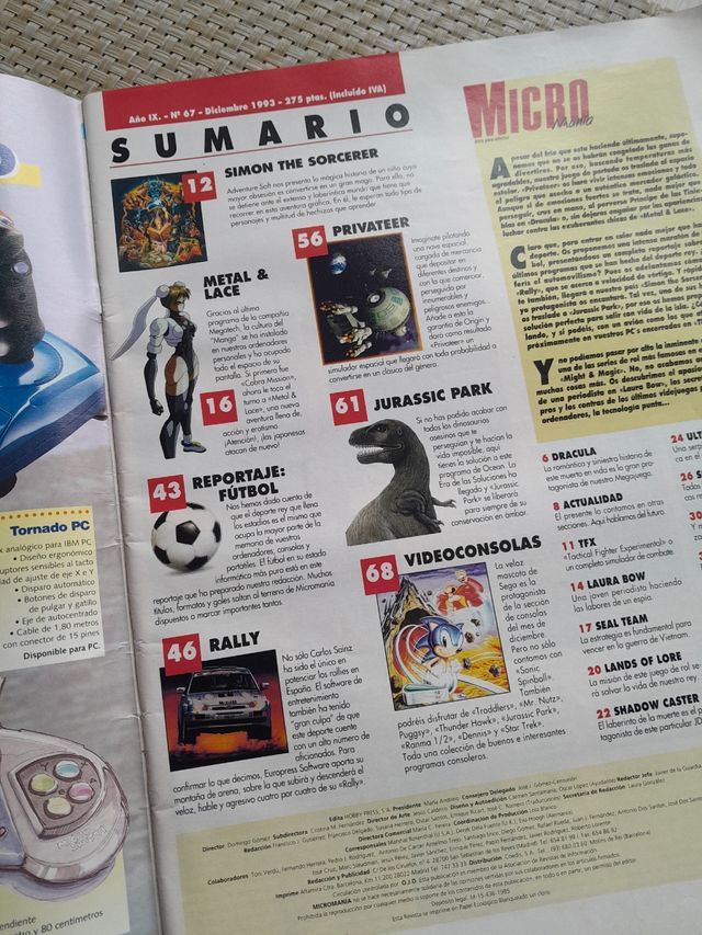 REVISTA MICROMANÍA N°67