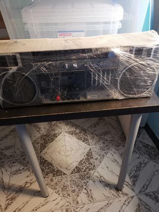 Radio Cassette Samsung Doble Altavoz