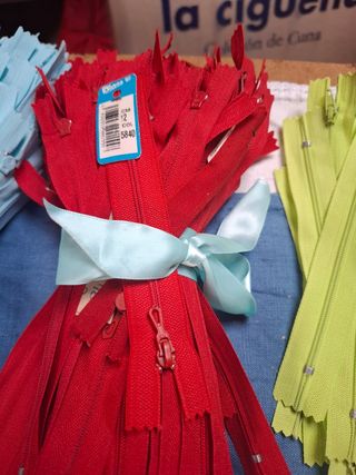 Cremalleras Colores Variados