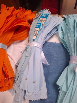 Cremalleras Colores Variados