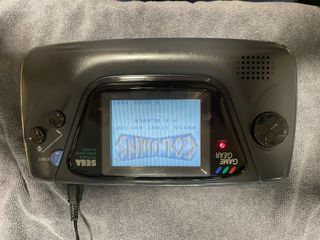 SEGA Game Gear negra restaurada