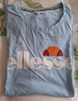 Camiseta Ellesse XL azul mujer