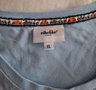 Camiseta Ellesse XL azul mujer