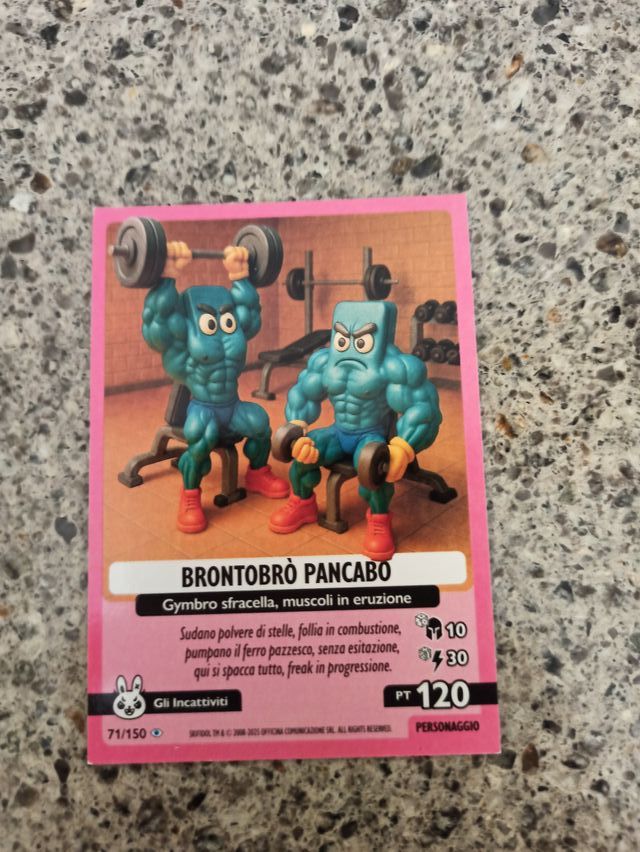 6 Carte Brainrot Skifidol ITA