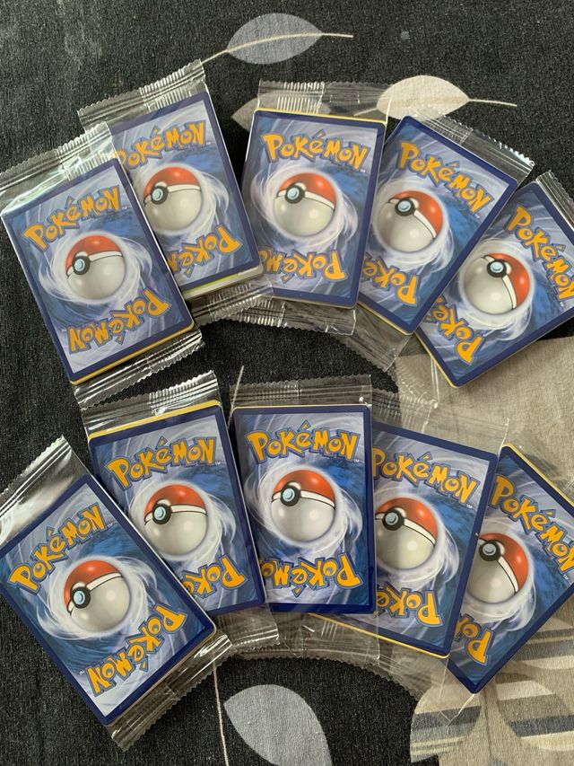 Paquetes de cartas Pokémon (10 uds)