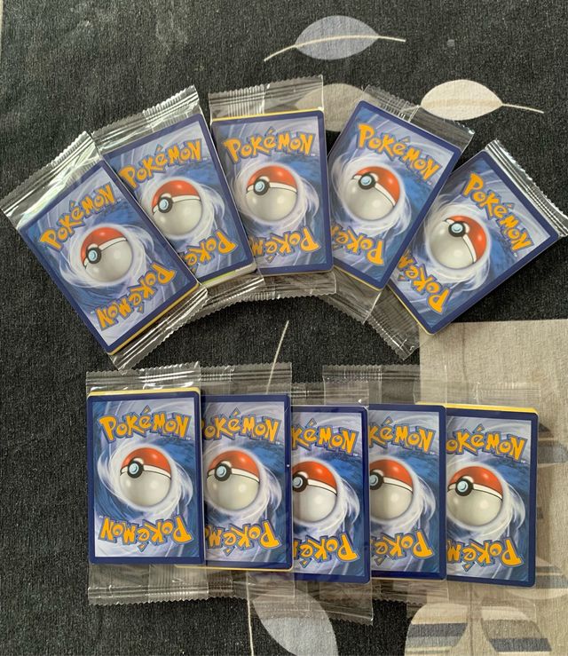 Paquetes de cartas Pokémon (10 uds)