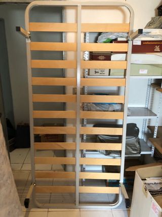 Somier 90cm - Metal y Madera