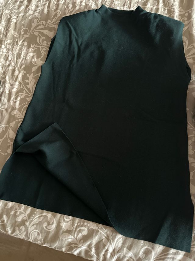 Vestido Zara verde Talla L