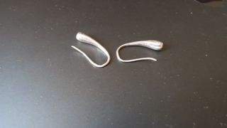 Collar, pulsera y pendientes plata