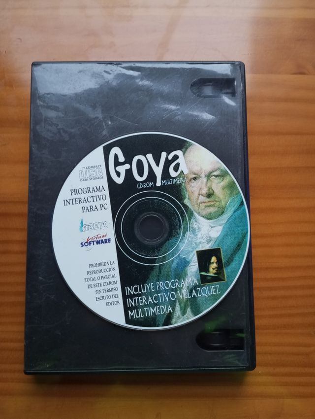 Programa interactivo en PC sobre Goya