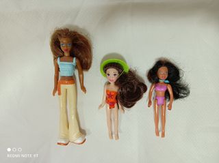 3 Mini muñecas Novedades