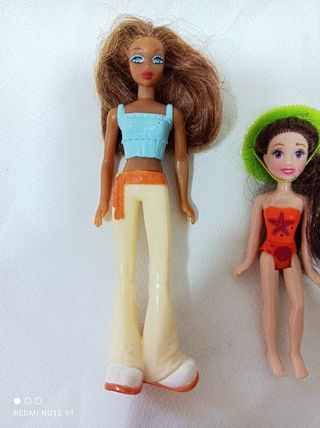 3 Mini muñecas Novedades