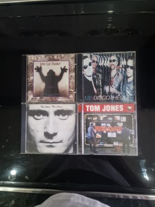 CDs Variados: U2, Tom Jones. 4€ UNIDAD SE HACEN LO