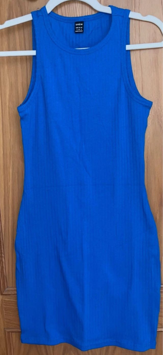 Vestido SHEIN azul talla S