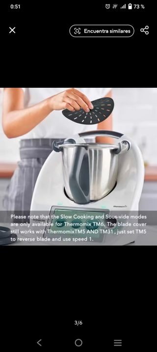 Recambio Thermomix TM6