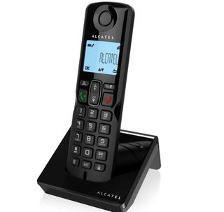 Telefono cordless Alcatel S250 nero