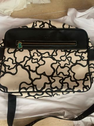 Bolso Tous beige y negro