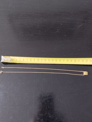 Gargantilla mini Zafiro Azul Natural