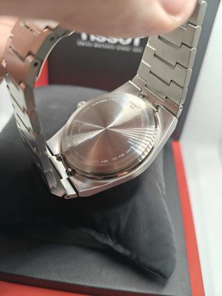 Tissot PRX Reloj - Negro y Plata